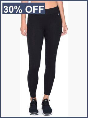 Mid Rise Ankle Leggings, Moisture Wicking, 4-Way Stretch, Athletic Fit